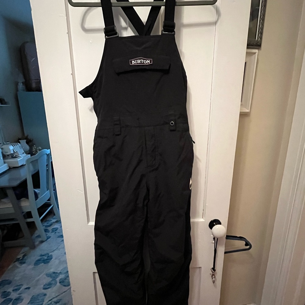 Burton kids size medium bib snowpants